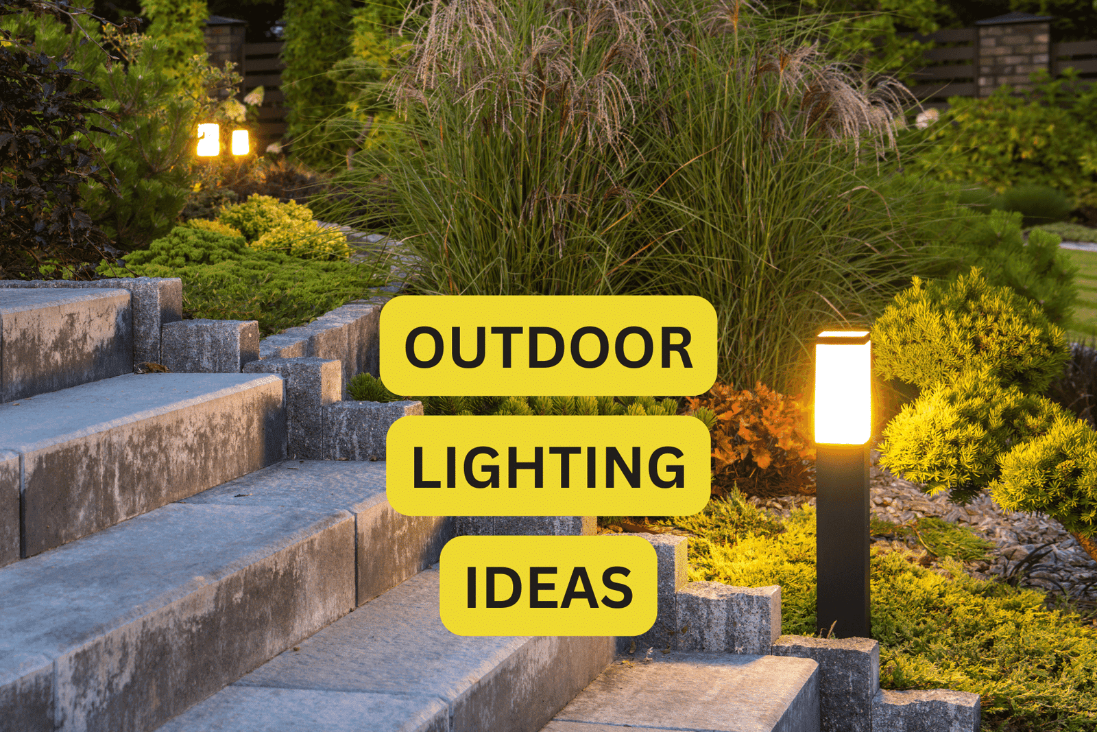 outdoor lighting ideas