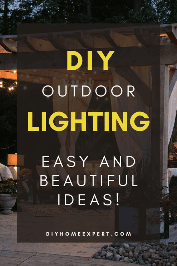 diy outdoor lighting ideas