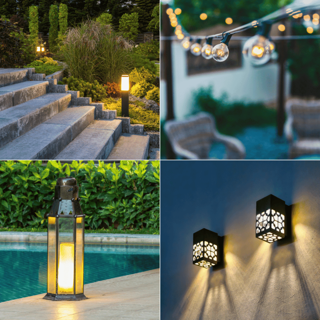 outdoor lighting ideas for backyard