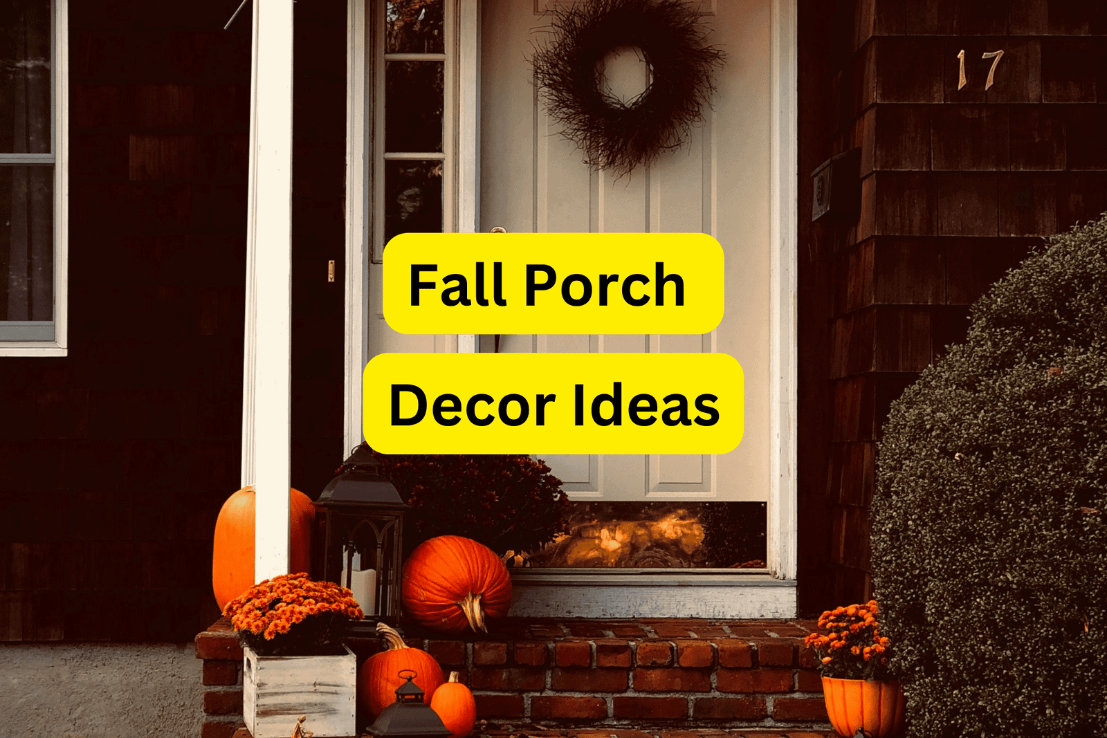 fall porch decor ideas